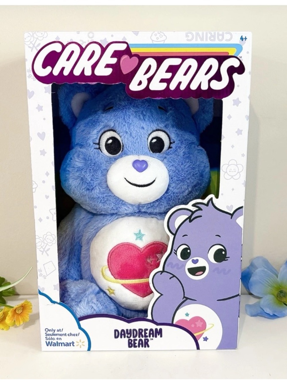 Care Bears Exclusive Daydream Bear NEW-Pink Heart w Stars-Collectible HTF Plush